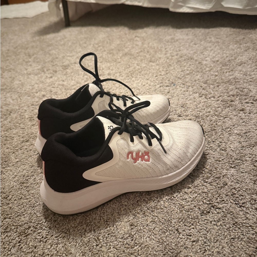 Ryka Black and White Athletic Shoes